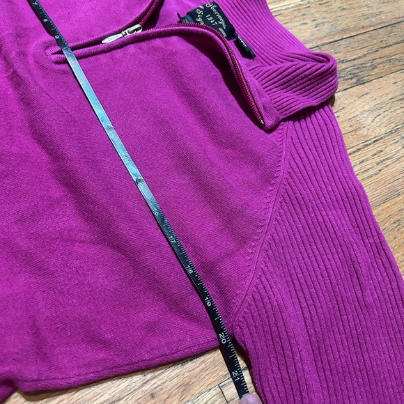 Obermeyer 1947 Signature Pink purple Ski Sweater L - Picture 3 of 6